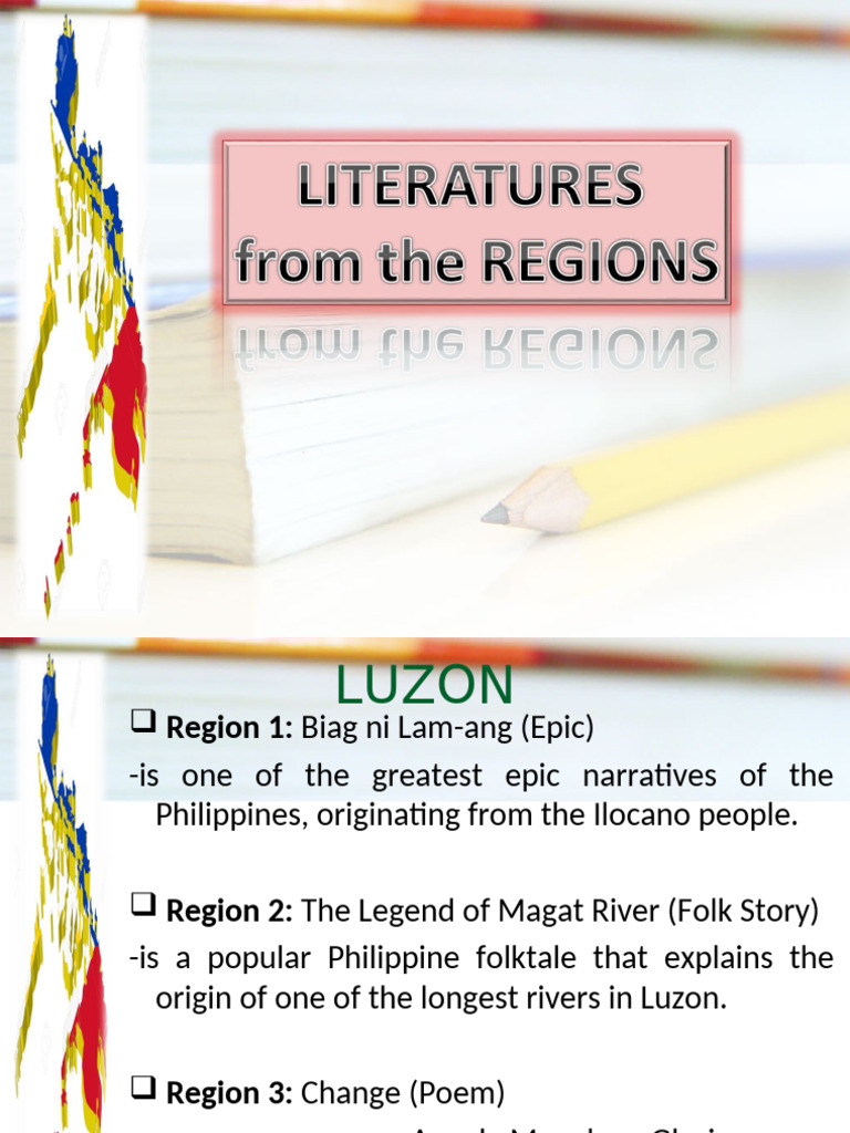 Region 3 Literary Works Overview | PDF | Philippines