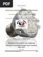 Download Seminar Report on LiFi by bhuvan lodha SN88340668 doc pdf