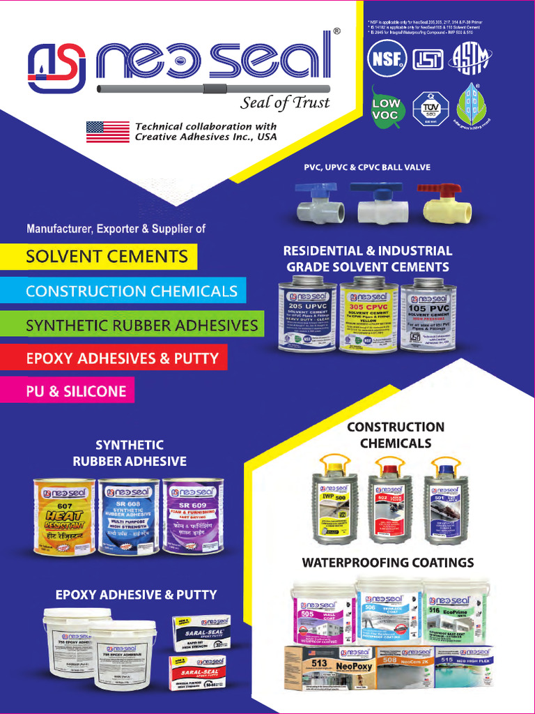 NeoSeal Catalouge Medium 2024 25 | PDF