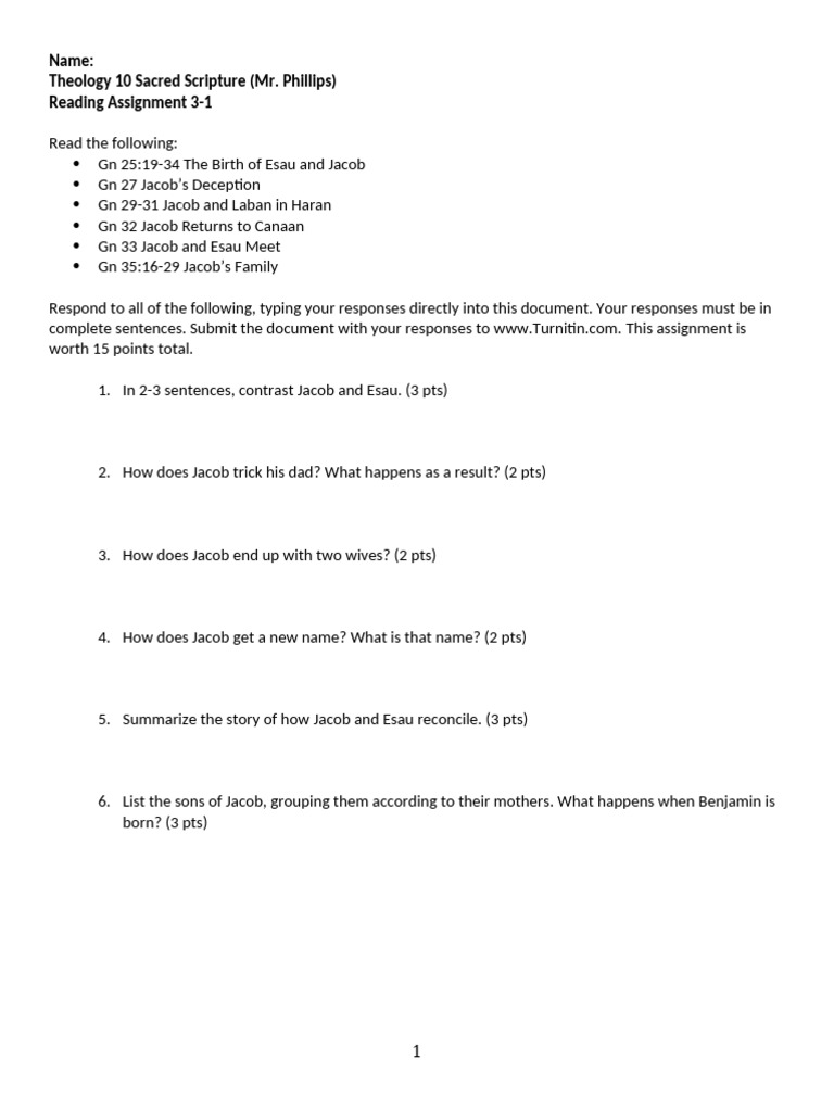 Reading Assignment 3-2 | PDF