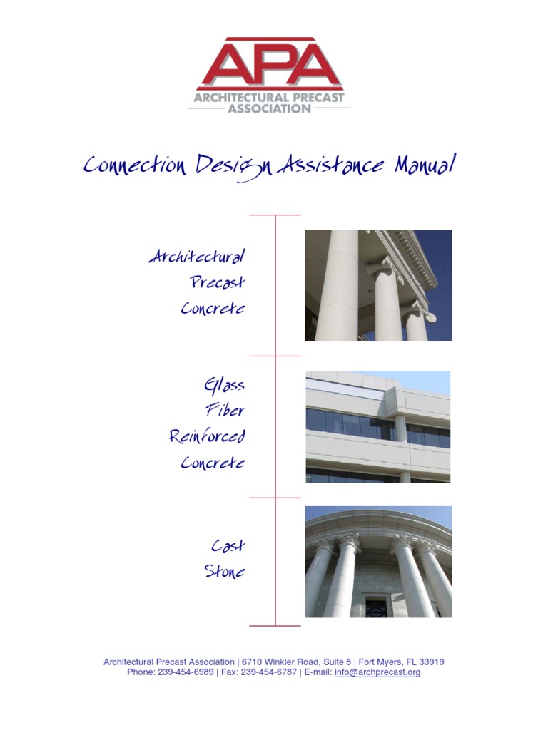 A Guide to Connection Designs for Architectural Precast Concrete, Glass ...