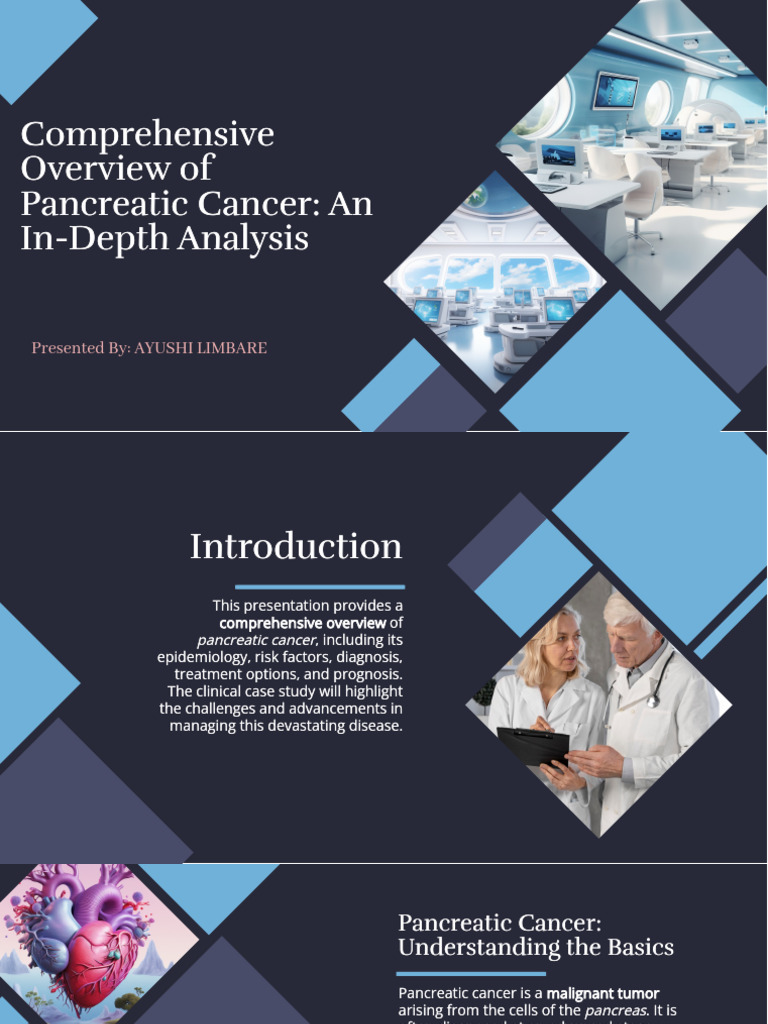 Slidesgo Comprehensive Overview of Pancreatic Cancer An in Depth ...