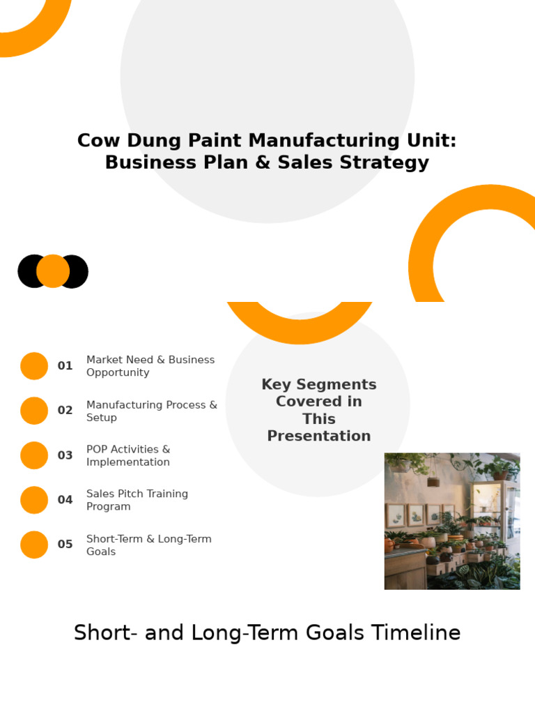 Cow Dung Paint Manufacturing Plan | PDF | Paint | Retail