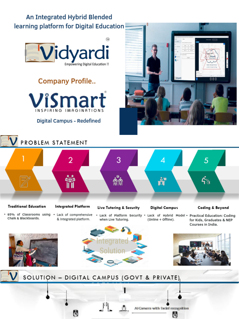 ViSmart: Integrated Digital Education Solutions | PDF | Android ...