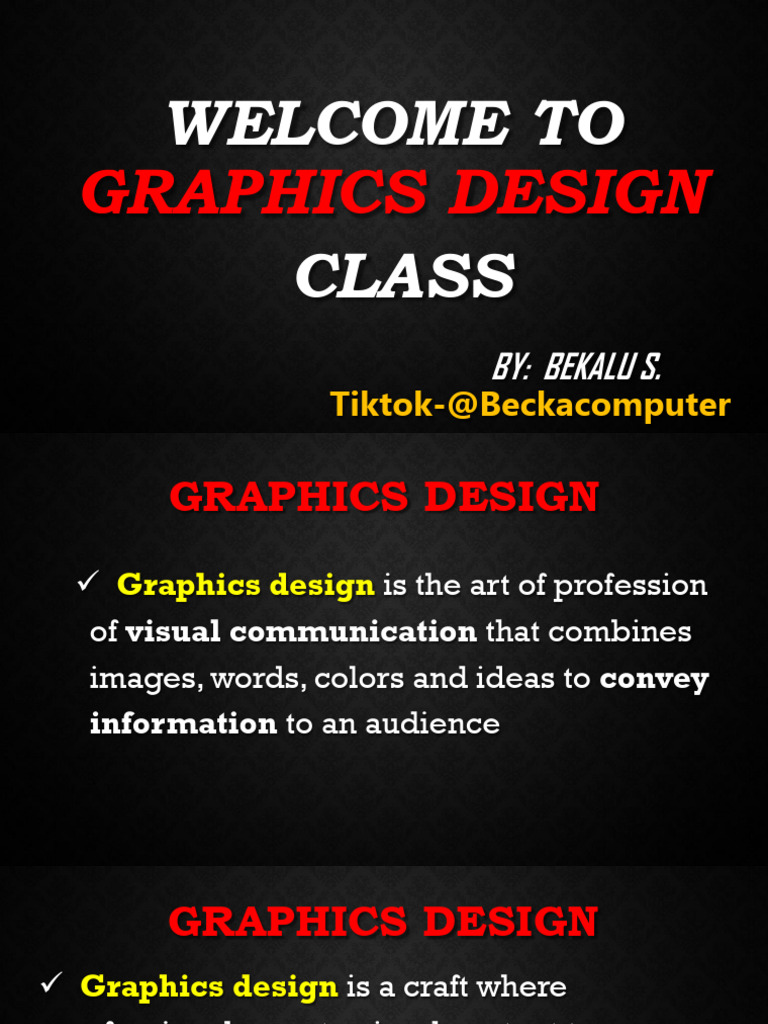 Graphic Design Overview and Elements | PDF