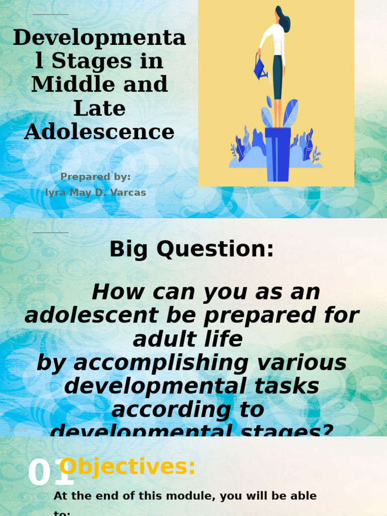 Developmental Stages in Adolescence | PDF | Developmental Psychology ...