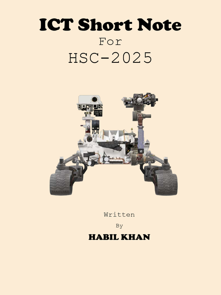 ICT Short Note | PDF