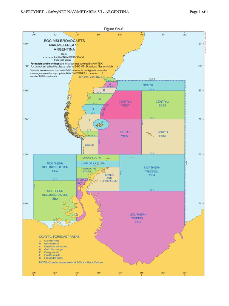 Navarea VI Argentina | PDF