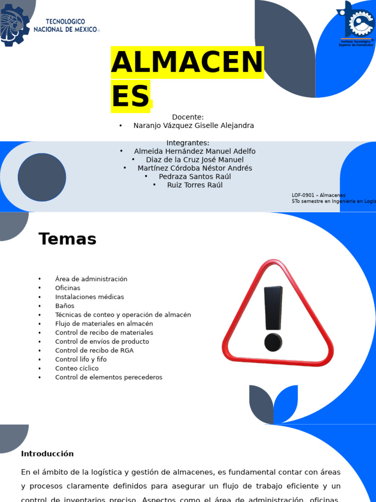 Gestión Eficiente de Almacenes PNG | PDF | Almacén | Calidad (comercial)