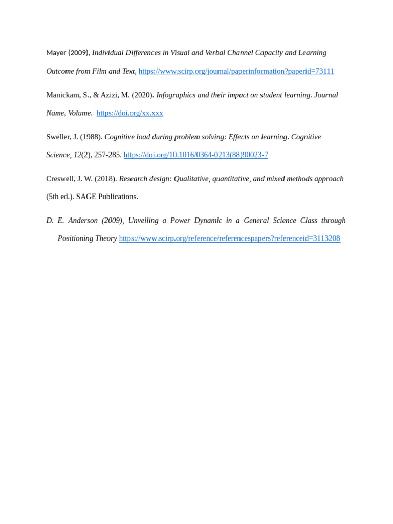 Apa Format RRL | PDF