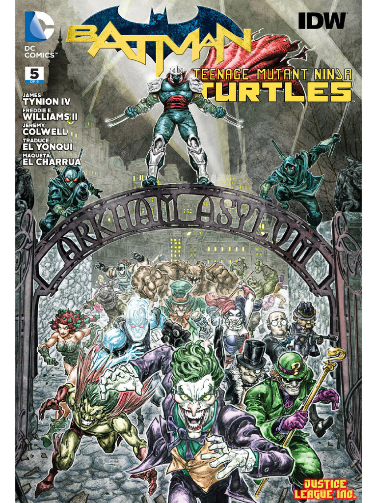 Batman Teenage Mutant Ninja Turtles Vol. 1 005 (Www