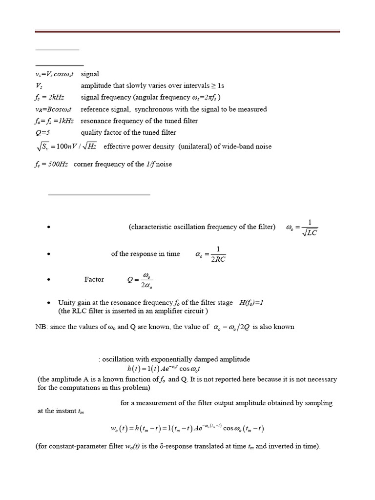 SR17 Sol Exam 170215 P2 | PDF | Resonance | Telecommunications Engineering