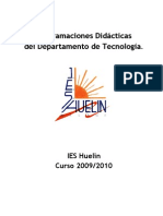 Programación de tecnología andaluza 2009-2010