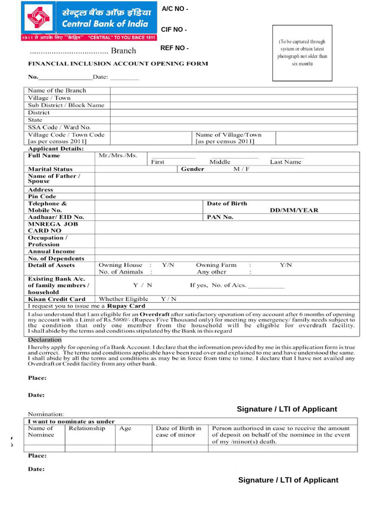 CBI FI Login Information Document | PDF