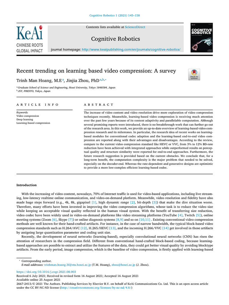 1 s2.0 S2667241321000148 Main | PDF | Data Compression | Codec