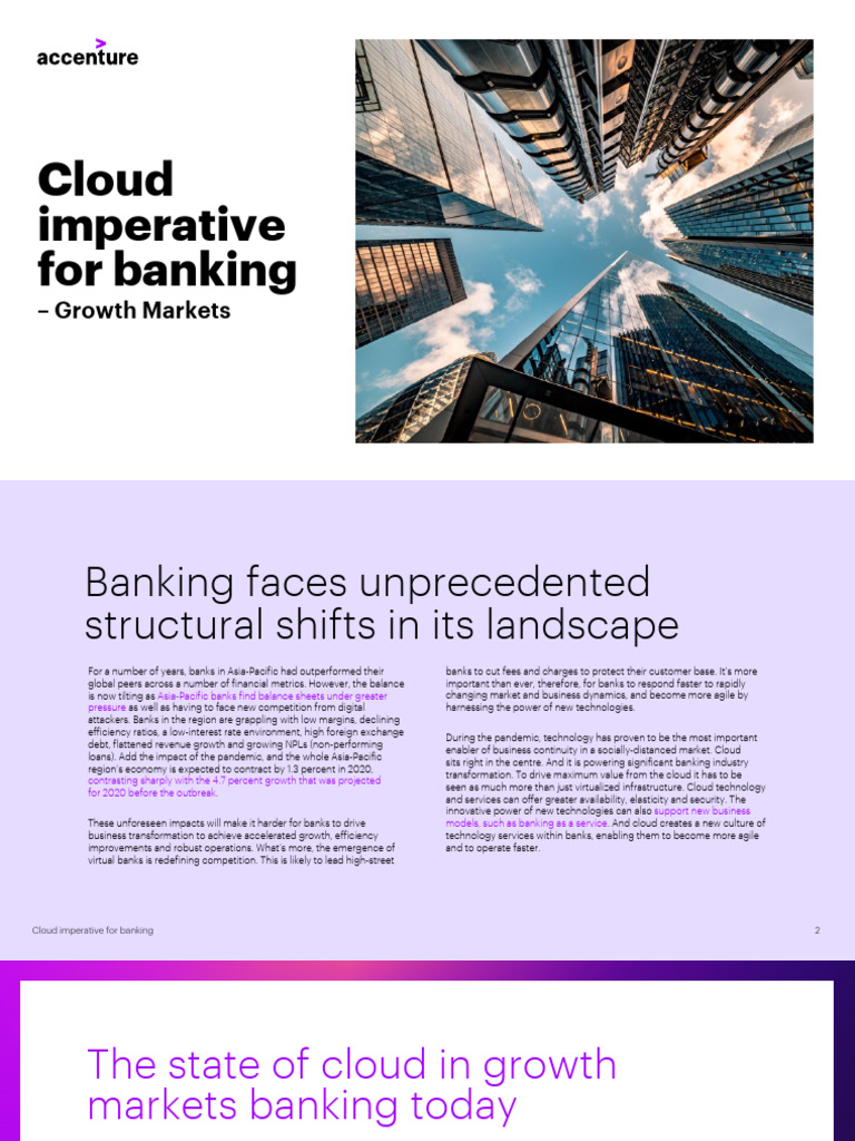 Cloud Transformation in Banking | PDF | Cloud Computing | Banks