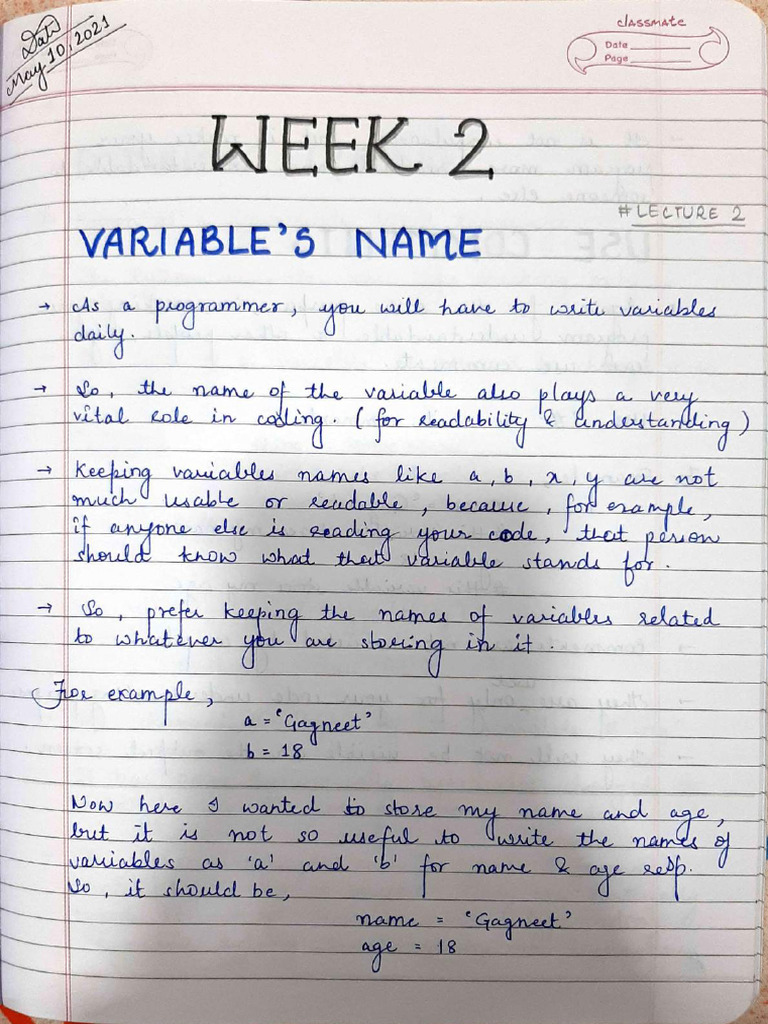 Week 2 Python | PDF