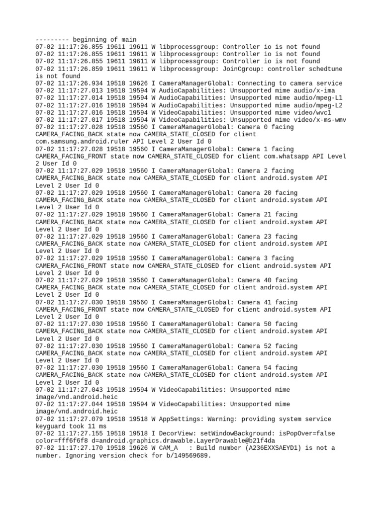 Log Cat 1751435246608 | PDF | Computing Platforms | Software