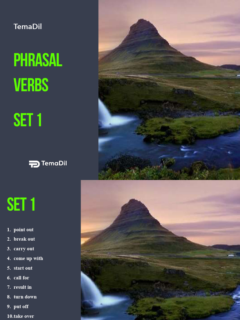 Essential Phrasal Verbs List | PDF