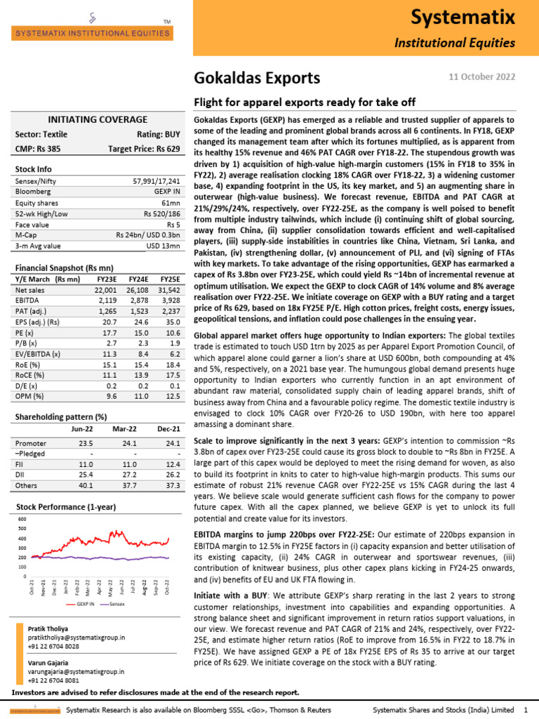 GE - ICR - Systematix Institutional Equities October 2022 | PDF ...