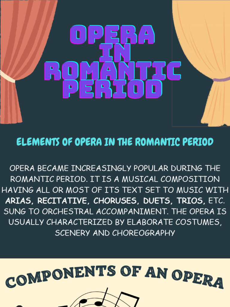 Opera in Romantic Period | PDF | Opera | Singing