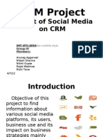 CRM Group Project - Social Media and CRM