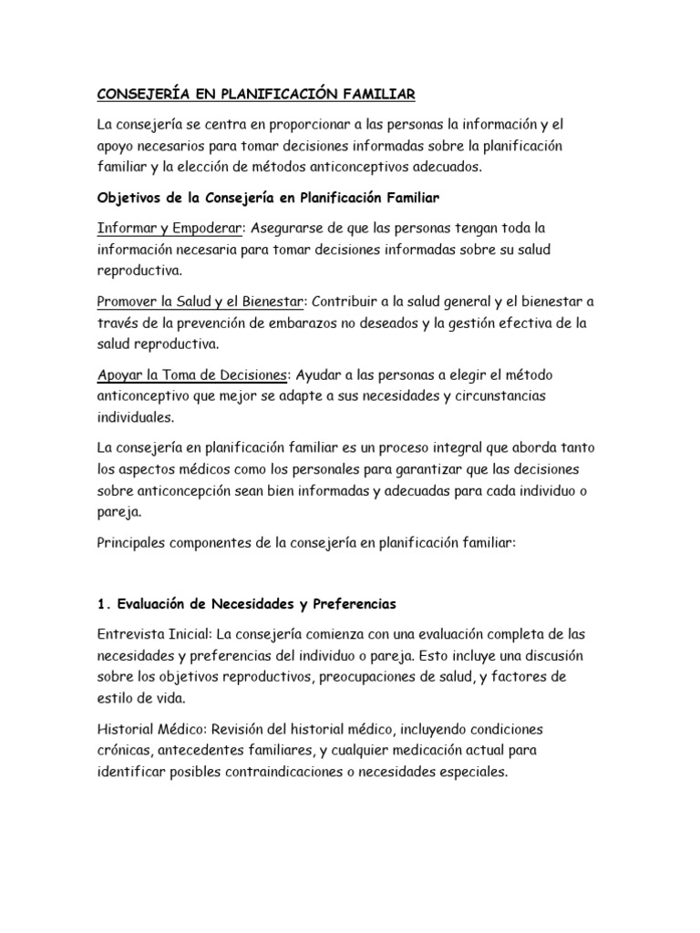 Clase 16 de Septiembre | PDF | Control de la natalidad | Planificación ...