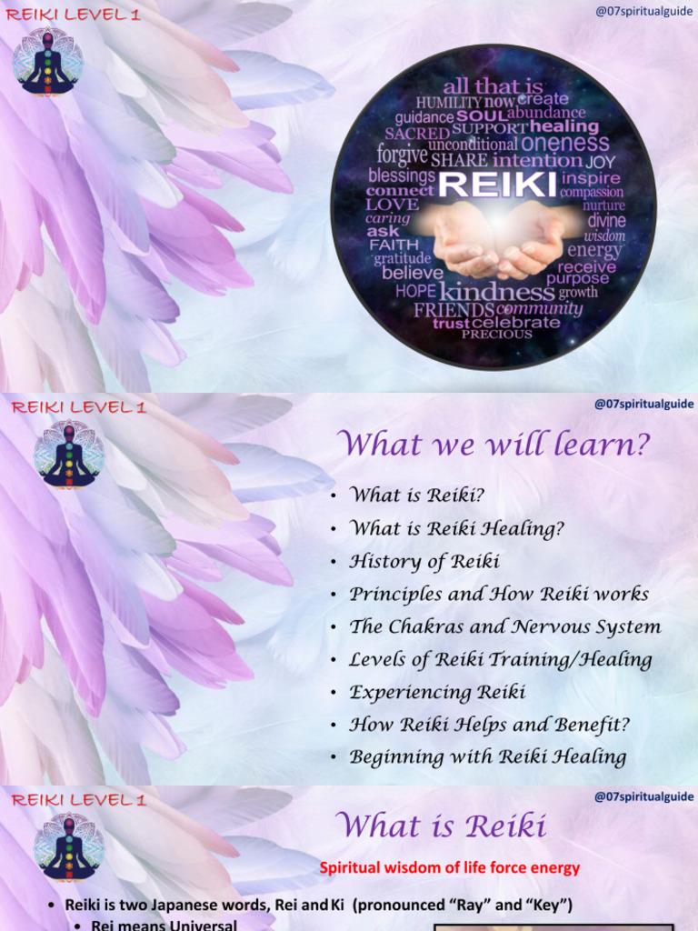 Day 1 - Reki Level 1 | PDF