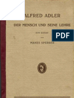 1926 Sperber Essay Alfred Adler 2