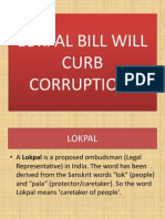 Lokpal Bill Will Curb Corruption!