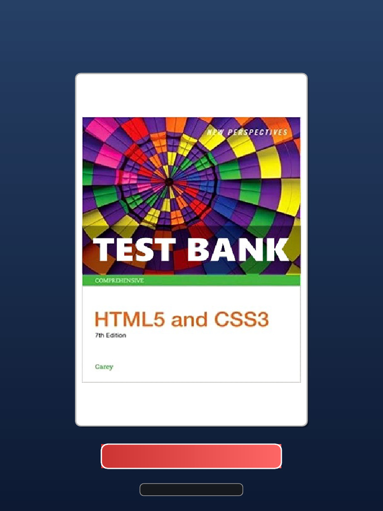 Complete Bundle New Perspectives HTML5 and CSS3 Comprehensive 7th ...