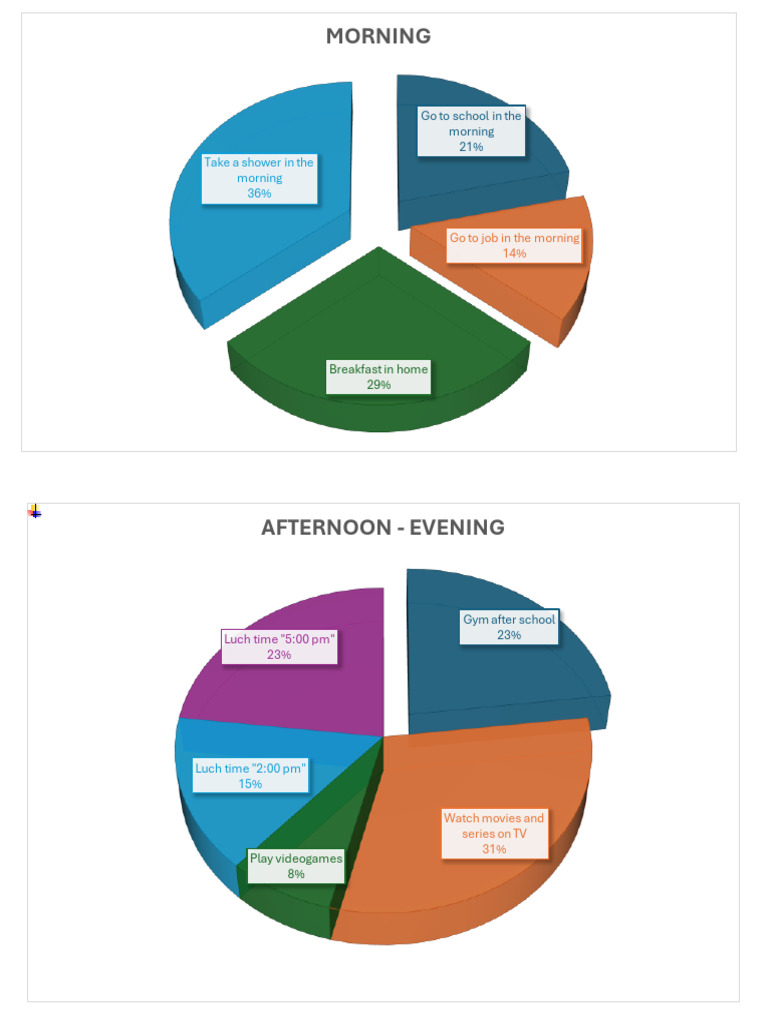 Daily Routine Breakdown by Time | PDF