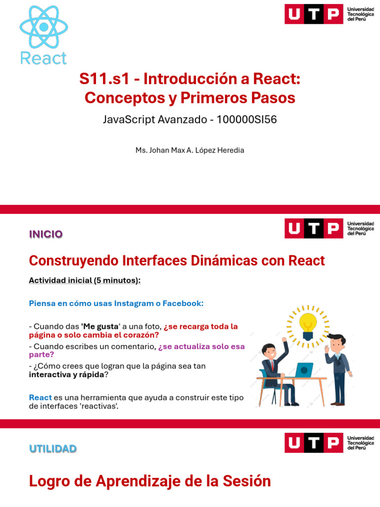 Introducción a JSX/TSX en React | PDF | Script Java | Modelo de objeto ...