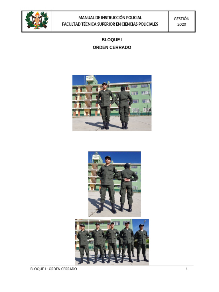 ORDEN CERRADO Desarrollo Del Texto | PDF | Militar | Guerra