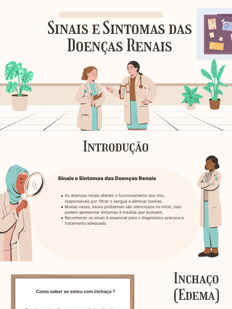 Sinais de Doenças Renais: Sintomas Importantes | PDF | Rim | Hipertensão