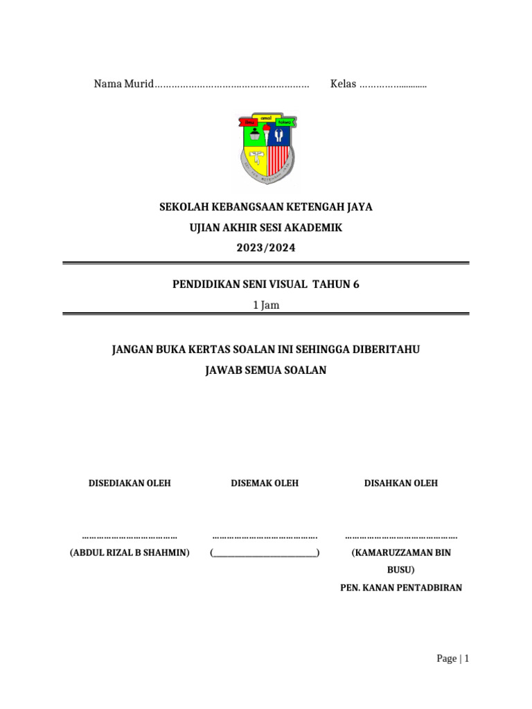 Cover Tahap 2 | PDF