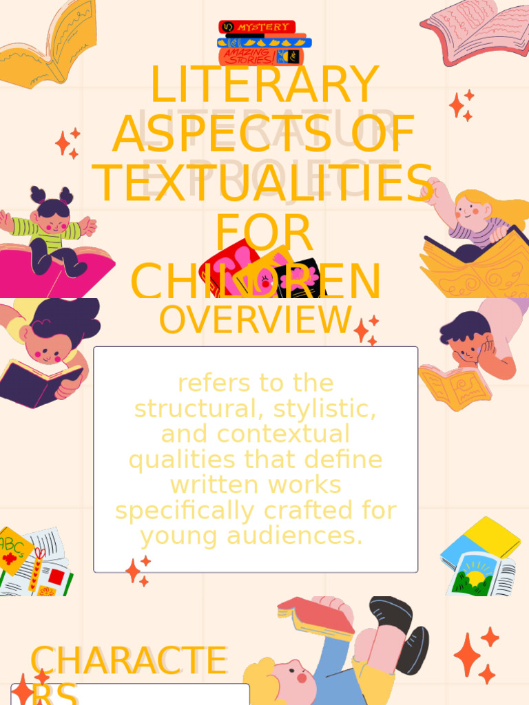 Literary Elements in Children's Texts | PDF | Narration | Narrative