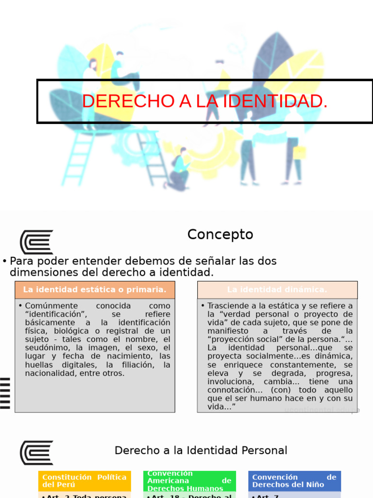 CLASE 6 - Derecho A La Identidad | PDF | Etnicidad | Estado (política)