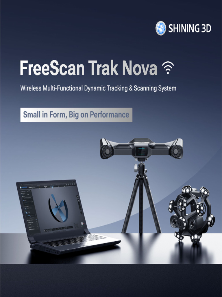 FreeScan Trak Nova: Advanced 3D Scanning | PDF | Image Scanner | Imaging