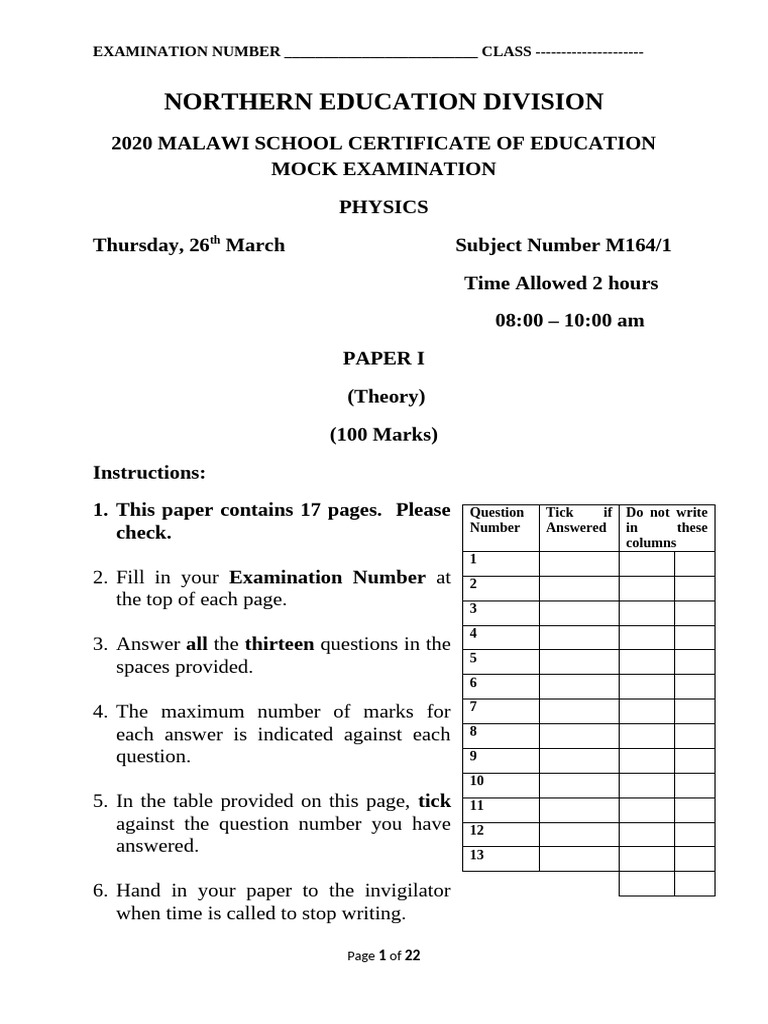 2020 Physics 1 Large Print | PDF | Force | Acceleration
