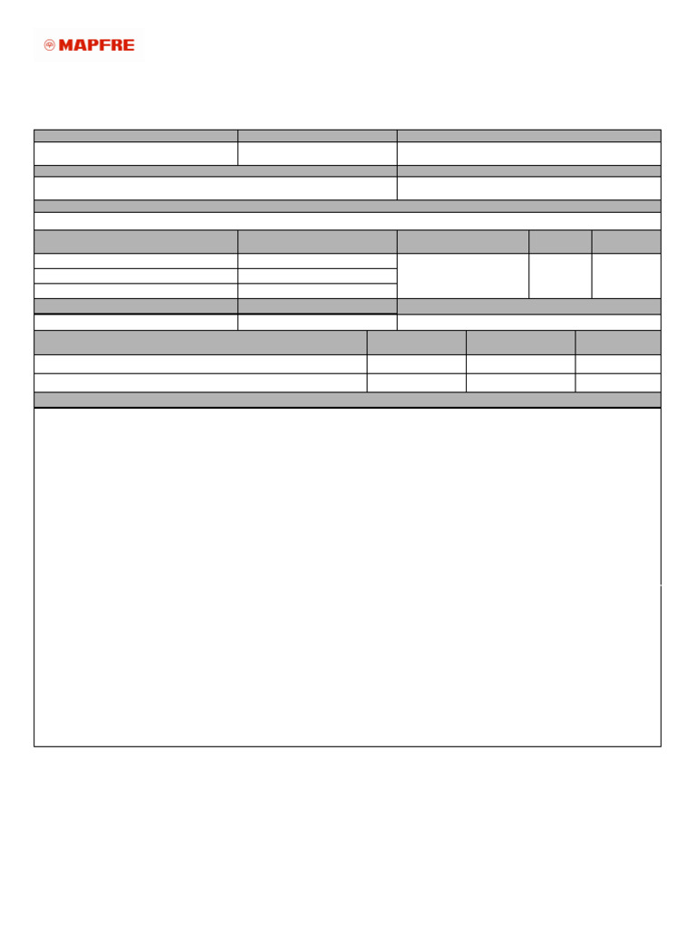 Contrato de Seguro de Vida MAPFRE | PDF | Póliza de seguros