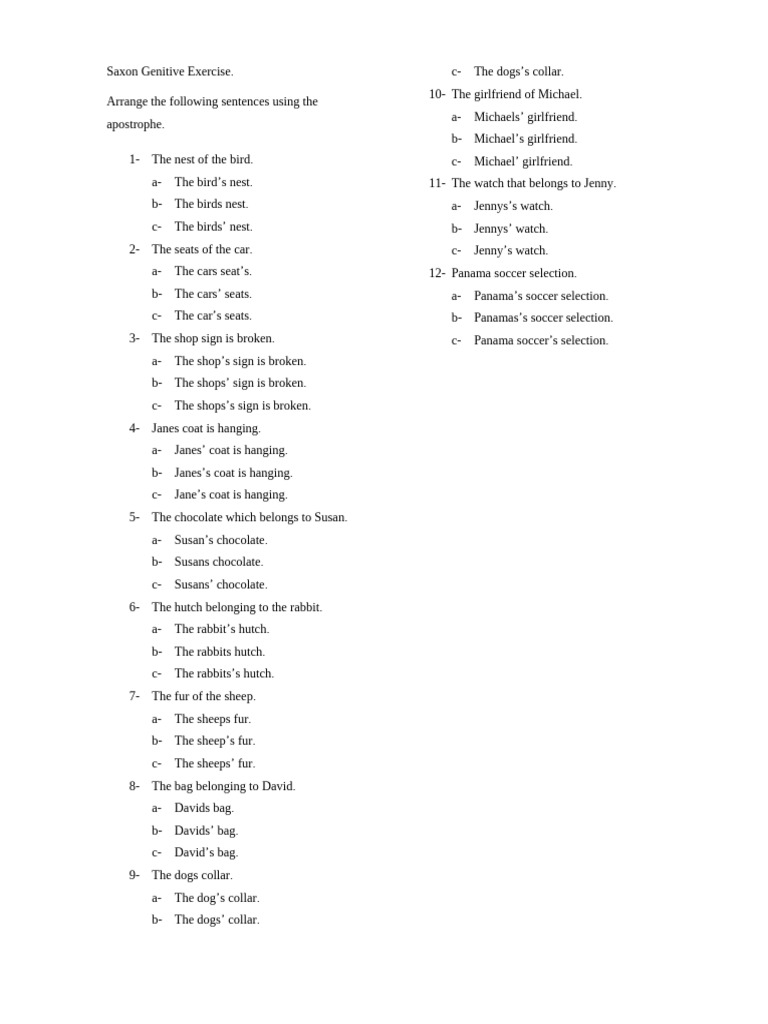 Exercise | PDF