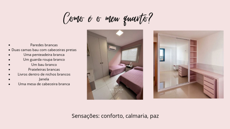 Como É o Meu Quarto | PDF