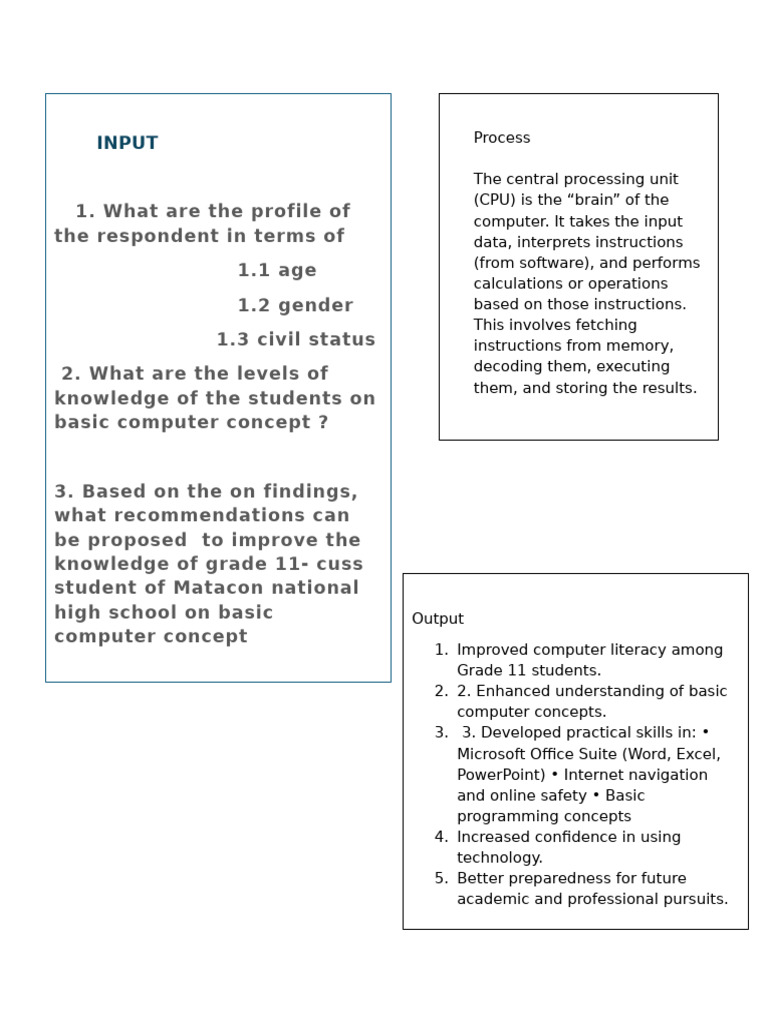 Improving Computer Literacy in Students | PDF
