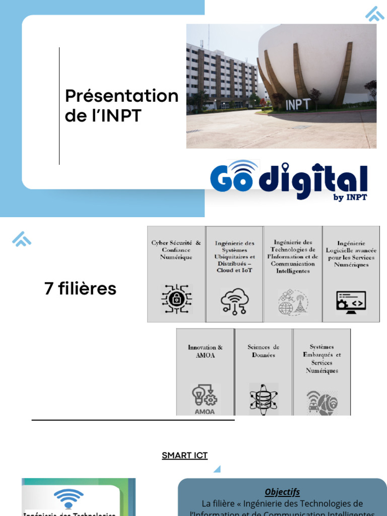 Filières de formation à l'INPT | PDF