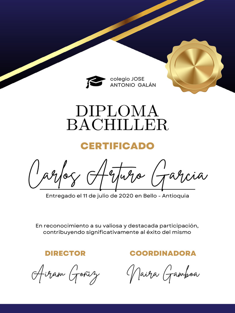 5.3 Diploma Bachiller | PDF