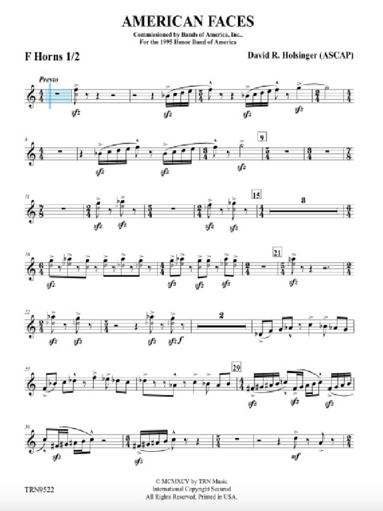 Horns | PDF