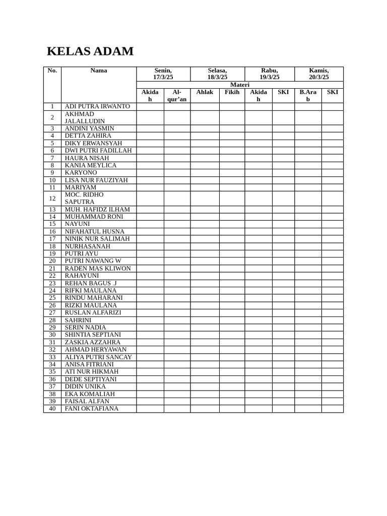 ABSEN | PDF