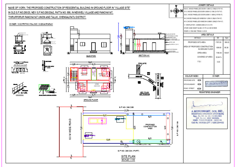 Proposed Ground Floor Residential Plan | PDF | Building | Building ...