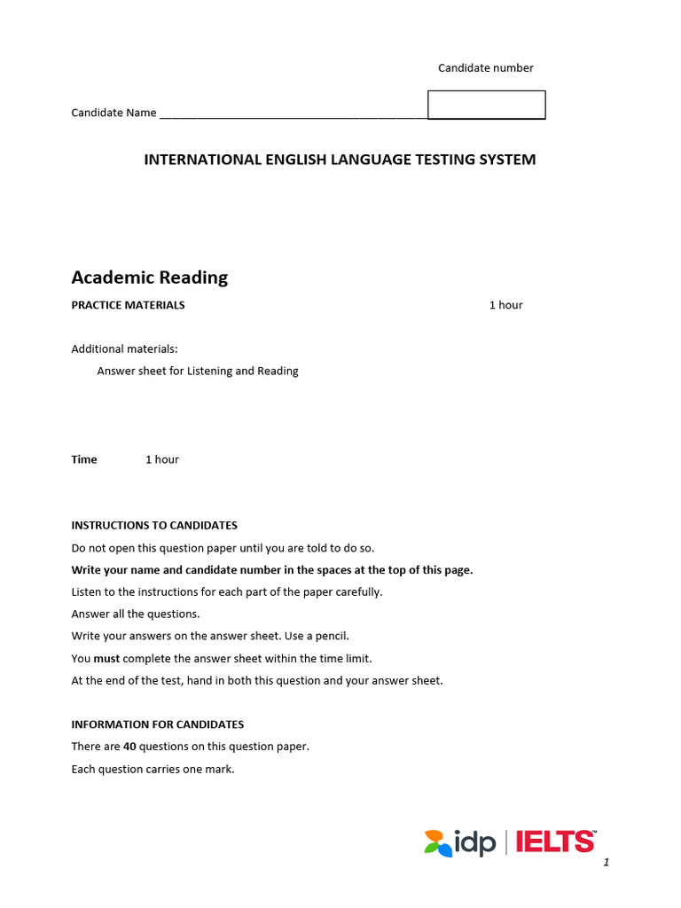 Ielts Practice Test 1 Reading | PDF | Coffee